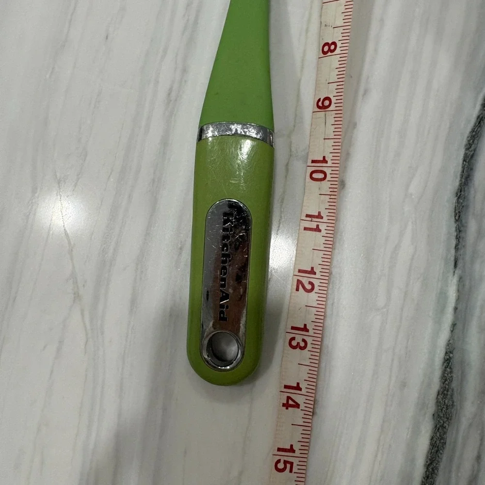 KitchenAid Green Apple Non Stick Heat Resistant Nylon Cooking‎ Slotted Turner